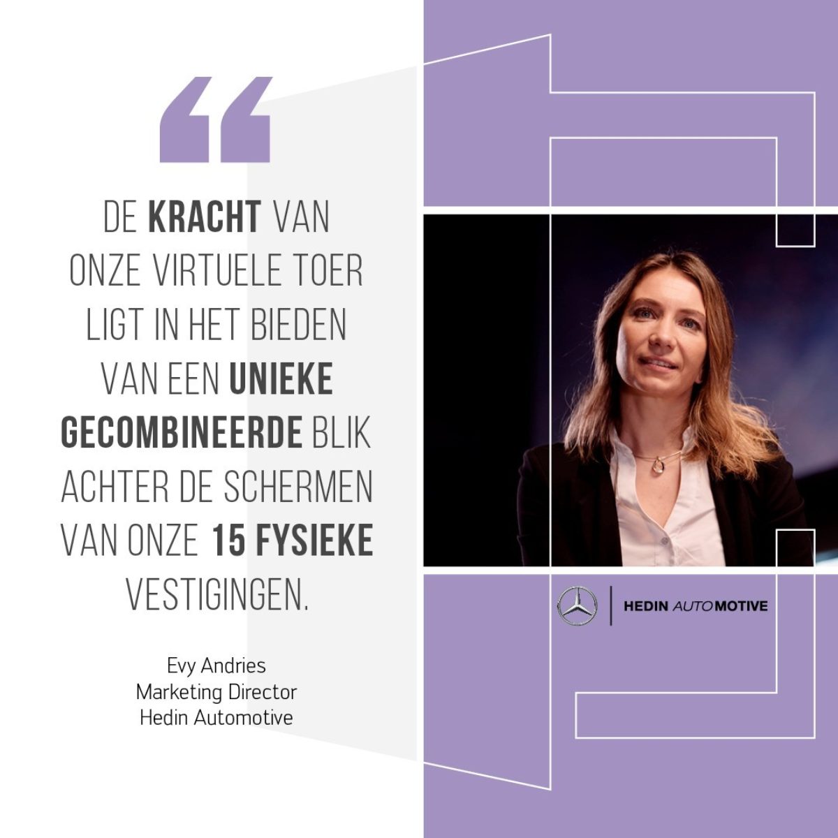 Getuigenis Hedin Automotive beeld