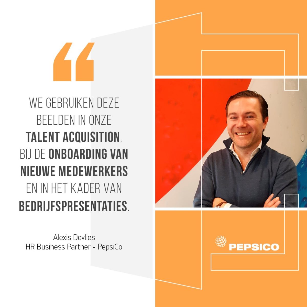 Getuigenis Pepsico beeld